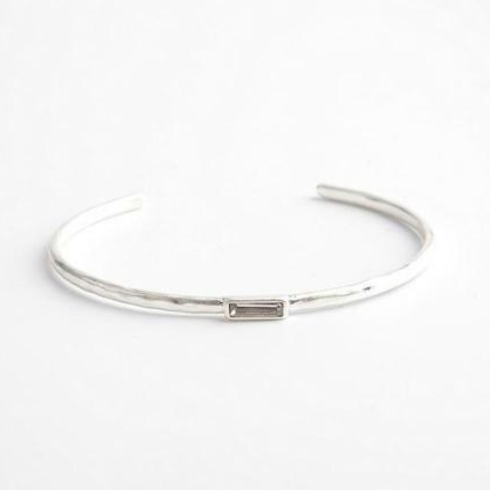 :: Stella & Dot [SILVER] Delicate Camille Cuff - Picture 3 of 5
